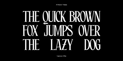 AO Kinawa Font Poster 3