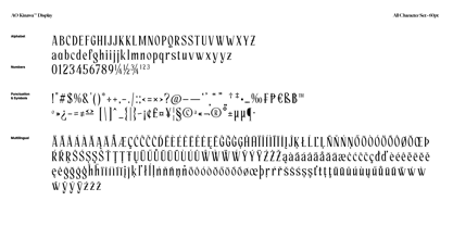 AO Kinawa Font Poster 4