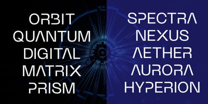ID Cyteknika Font Poster 3