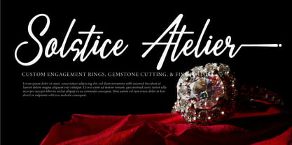 Qandeliya Font Poster 4