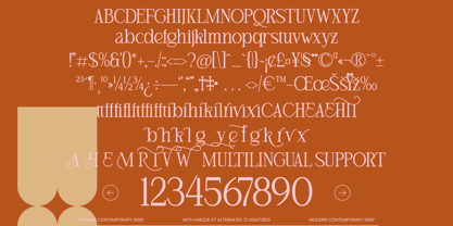 The Markowe Font Poster 10