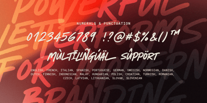 Mattrex Font Poster 12
