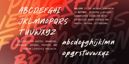 Mattrex Font Poster 10