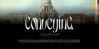 Ecological Practices Font Poster 6