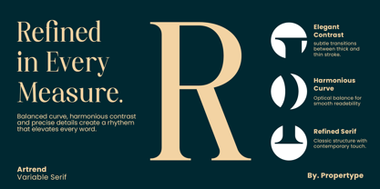 Artrend Soft Font Poster 5