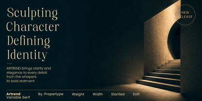 Artrend Soft Font Poster 13