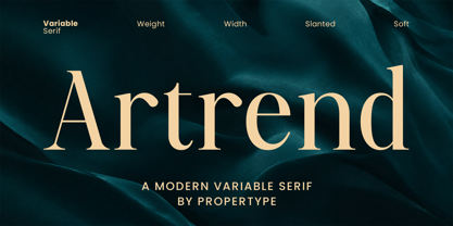 Artrend Soft Font Poster 1