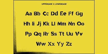 Mind The Gap Font Poster 6