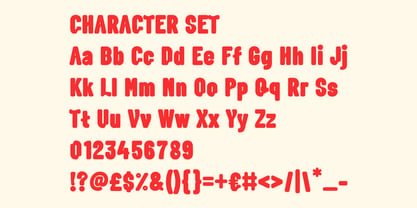 Tumbo Font Poster 5