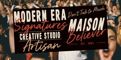 Anothera Miracles Font Poster 7