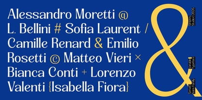 Senviro Font Poster 7