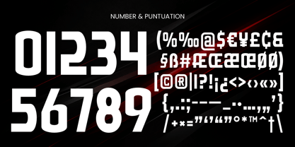 Honeron Font Poster 4