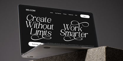 Amilent Font Poster 4