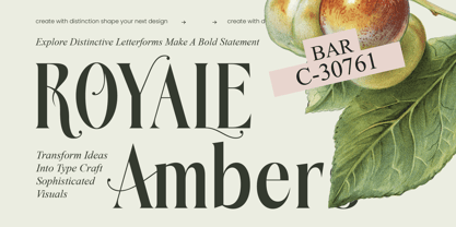Royale Ambers Font Poster 1