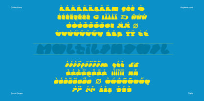 Tlafo Font Poster 9