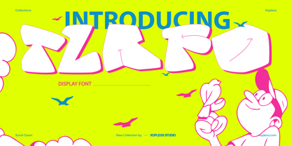 Tlafo Font Poster 1
