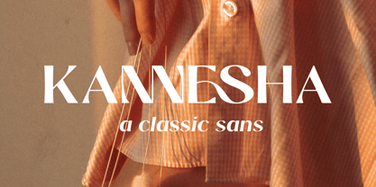 Kannesha Font Poster 1