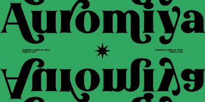 Auromiya Font Poster 2
