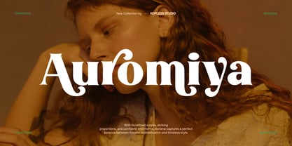 Auromiya Font Poster 1