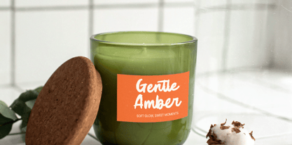 Gentle Pause Font Poster 7
