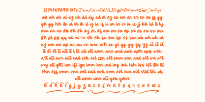 Gentle Pause Font Poster 9