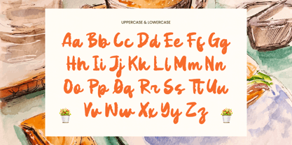 Gentle Pause Font Poster 8