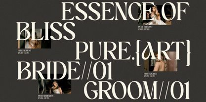 Blanch Narative Font Poster 3