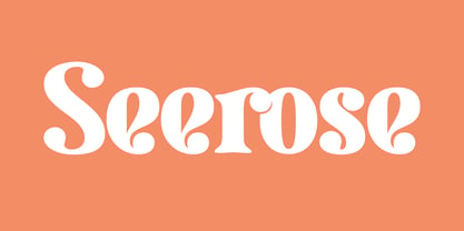 Seerose Font Poster 1