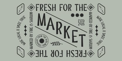 ST Camino Frontera Font Poster 4