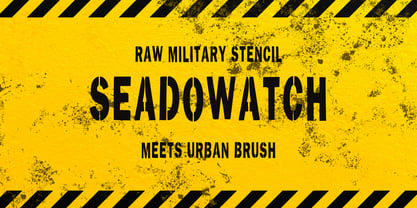 Seadowatch Font Poster 1
