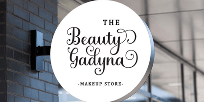 Melinda Giovany Font Poster 7