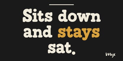 Portly Pug Font Poster 4