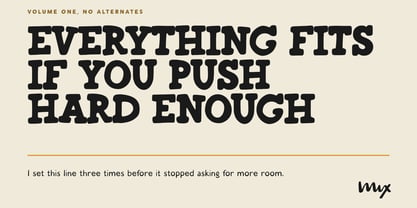 Portly Pug Font Poster 5