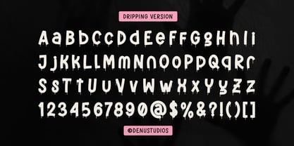 Gloomi Squish Font Poster 11