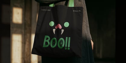 Gloomi Squish Font Poster 7