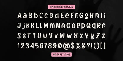 Gloomi Squish Font Poster 12