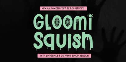 Gloomi Squish Font Poster 1