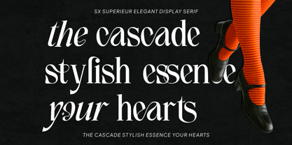 Sx Superieur Font Poster 2