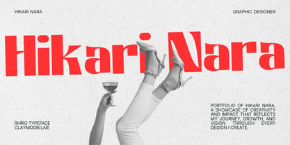 Rhiko Font Poster 7