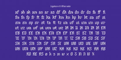 Shiver Glitch Font Poster 12