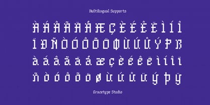 Shiver Glitch Font Poster 11
