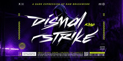 Demonic Gash Font Poster 9
