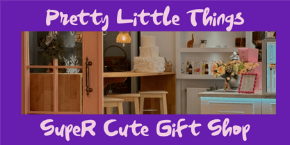 Quirky diva Font Poster 4