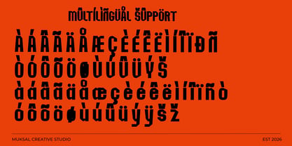Varenon Font Poster 10