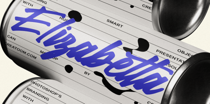 Lettering Editorial Font Poster 8
