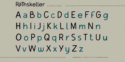 Rathskeller Font Poster 8