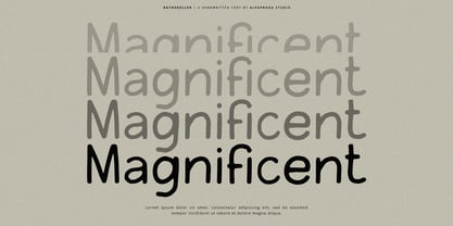 Rathskeller Font Poster 5