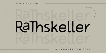 Rathskeller Font Poster 1