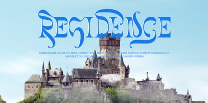 Riverine Progress Font Poster 4