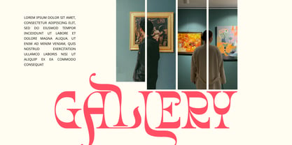 Riverine Progress Font Poster 5